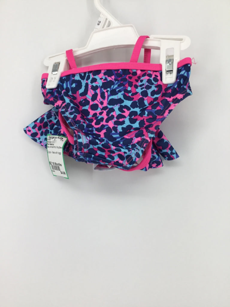 Pink Platinum Child Size 18 Months Blue Swimwear - girls