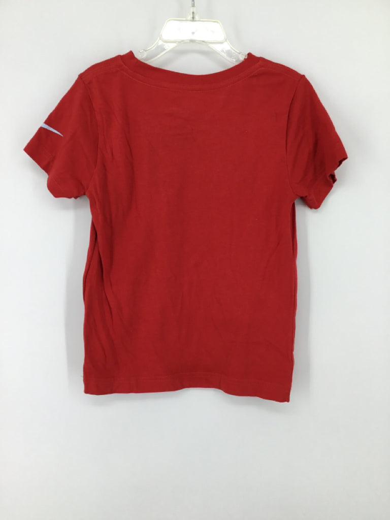 Nike Child Size 4 Red screen printed T-shirt - boys