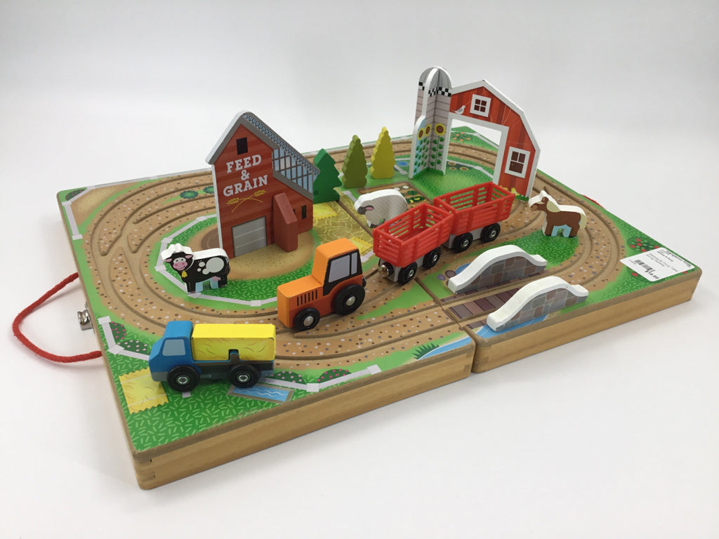 Melissa & Doug Take Along Railway