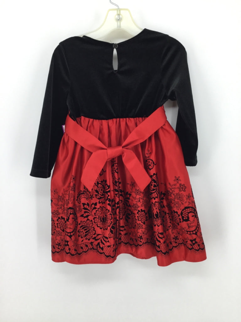 Rare Editions Child Size 3 Red Dress - girls