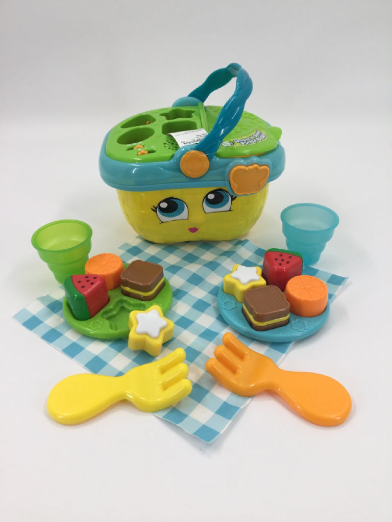 Leapfrog Shapes and Sharing Picnic Basket