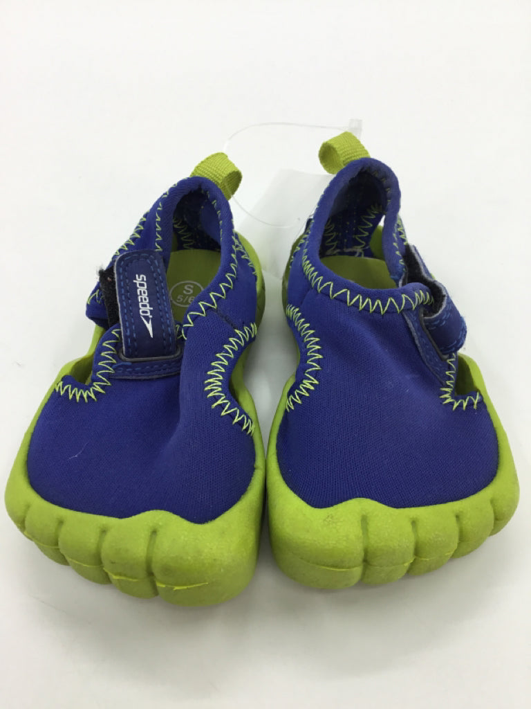 Speedo Child Size 5 Toddler Blue Water Shoes