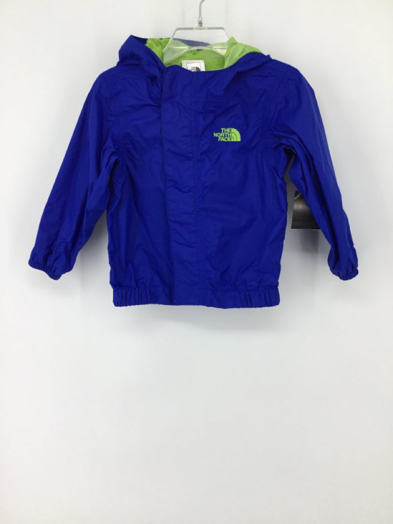 The North Face Child Size 12-18 Months Blue Solid Raincoat - boys