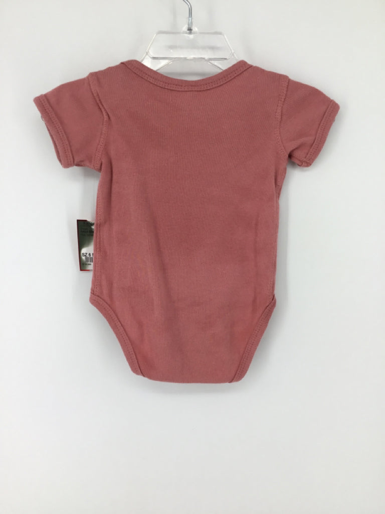 Rabbit Skins Child Size 6 Months Pink Onesie