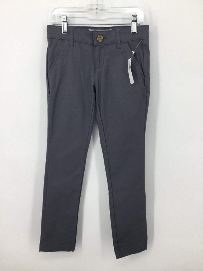 Old Navy Child Size 7 Gray Solid Pants - boys