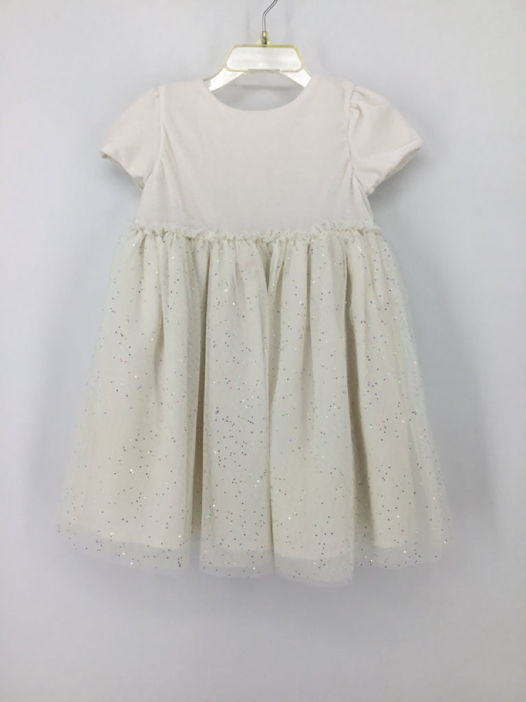Carter's Child Size 3 White Dress - girls