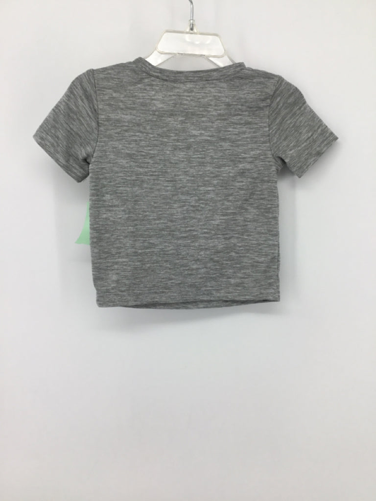 jumping beans Child Size 3 Months Gray screen printed T-shirt - boys
