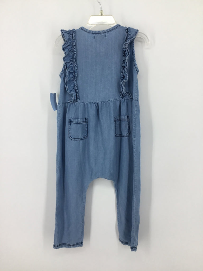 1+ In the Family Child Size 24 Months Blue Outfit - girls