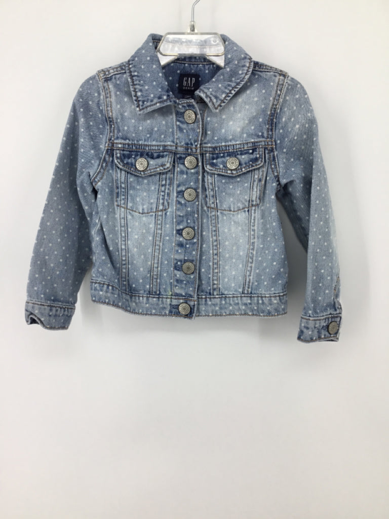 Gap Denim Child Size 4 Blue Jacket