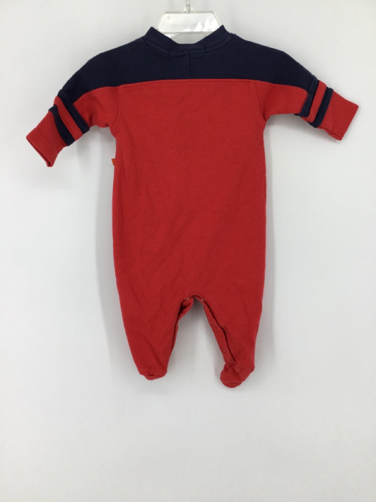 Mighty Mac Sports Child Size 3-6 Months Red Sleepers