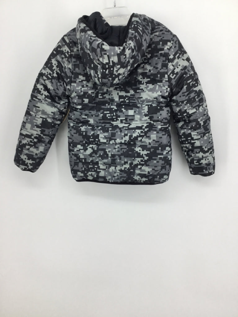 Epic Threads Child Size 5 Gray Print Outerwear - boys