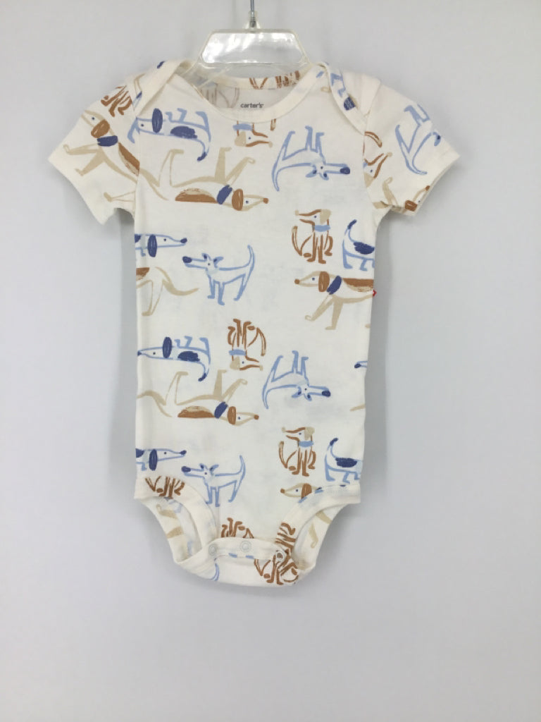 Carter's Child Size 12 Months Cream Onesie