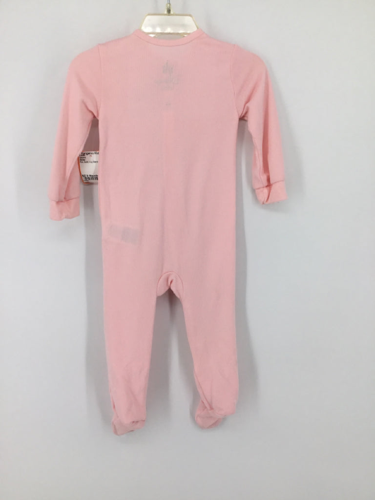 Disney Child Size 9 Months Pink Sleepers