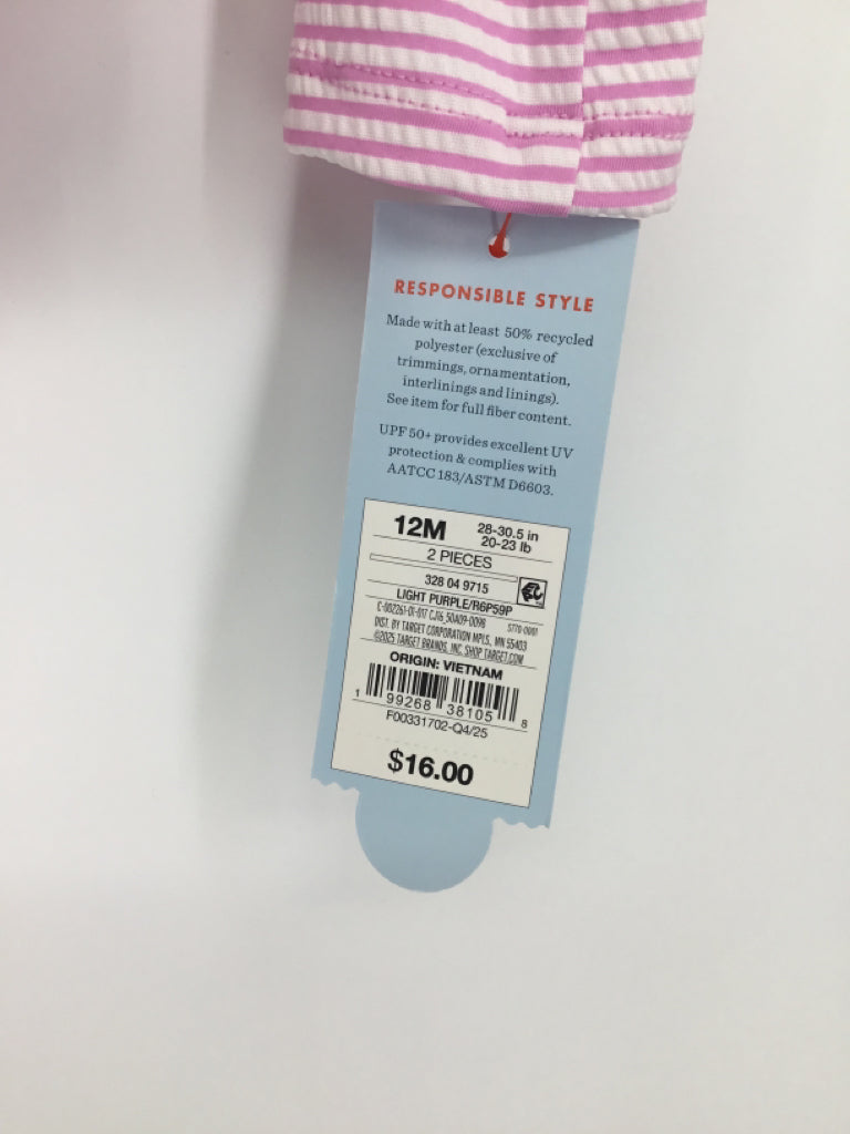 Cat & Jack Child Size 12 Months Pink Swimwear - girls