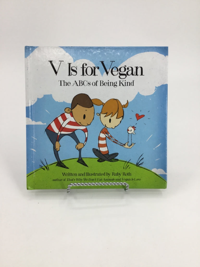 V is for Vegan The ABCs of Being Kind Hardback Book