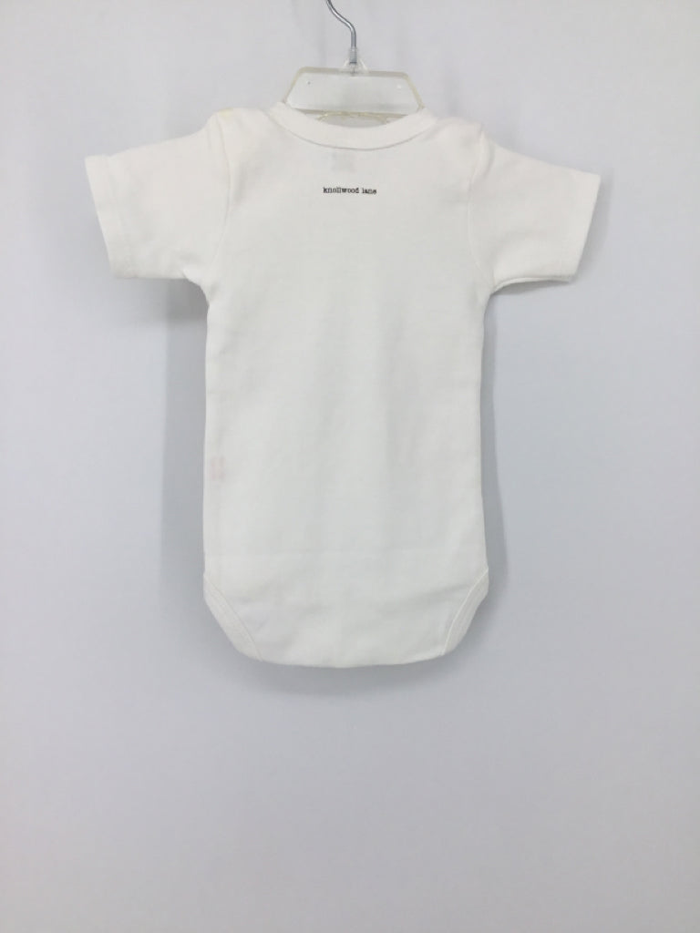 Laughing giraffe Child Size 0-3 Months White Onesie