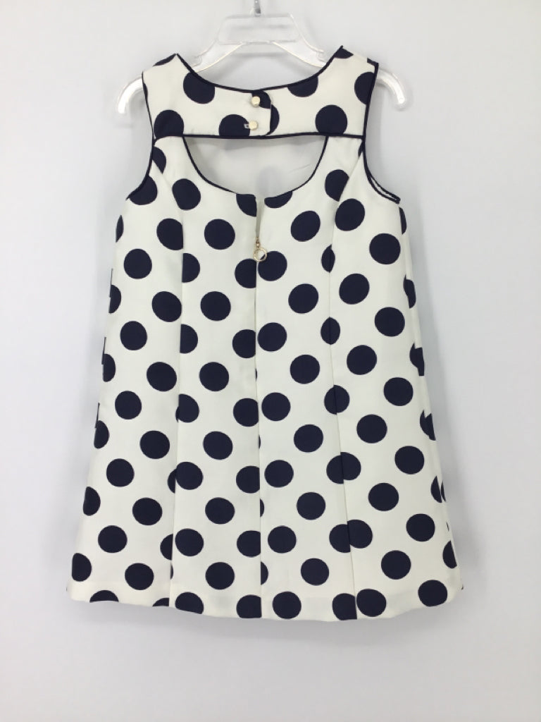 Tahari Child Size 6 Navy Dress - girls