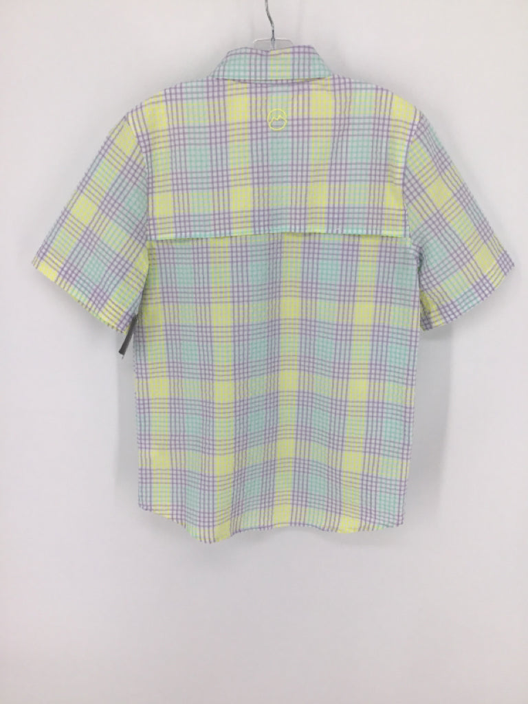 Magellan Child Size 10 Multi-Color Plaid Shirt - boys