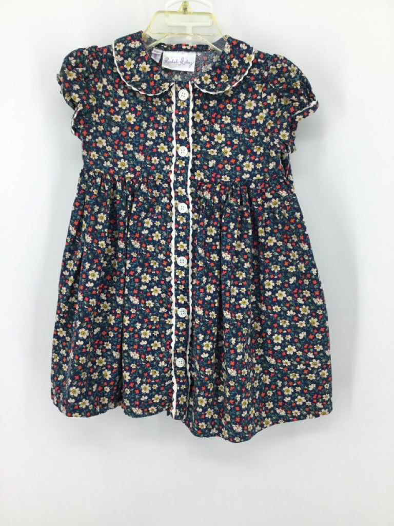 Rachel Riley Child Size 24 Months Blue Dress - girls