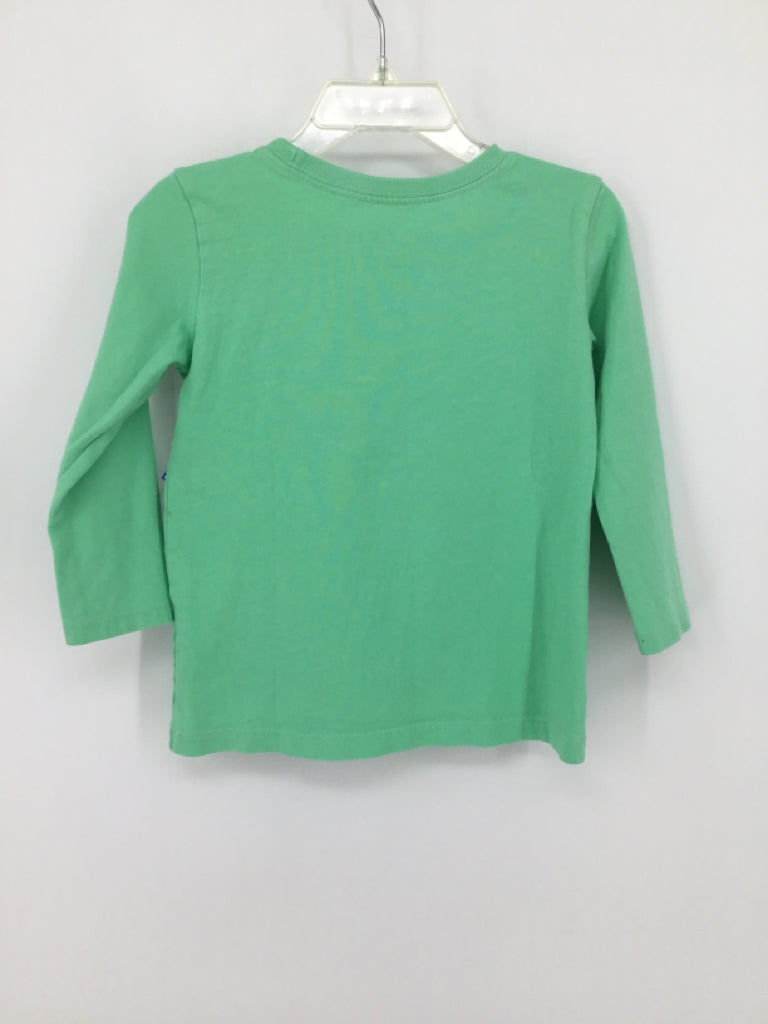 Life Is Good Child Size 2 Green screen printed T-shirt - boys