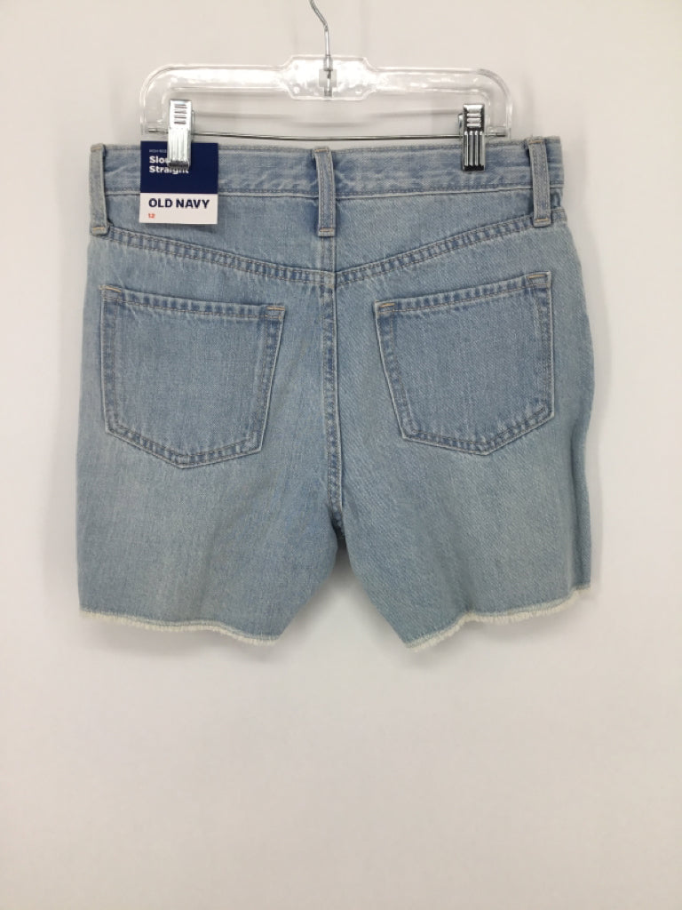 Old Navy Child Size 12 Blue Solid Shorts - boys