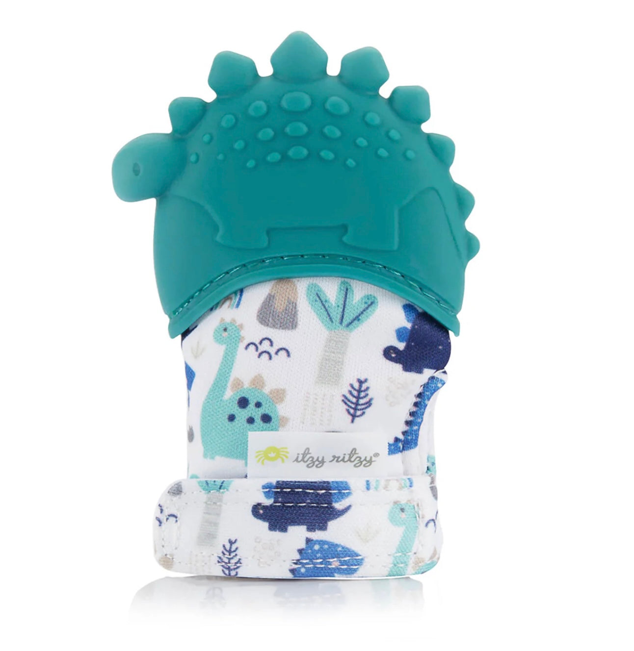 Itzy Ritzy - Dinosaur Itzy Mitt (Teal)