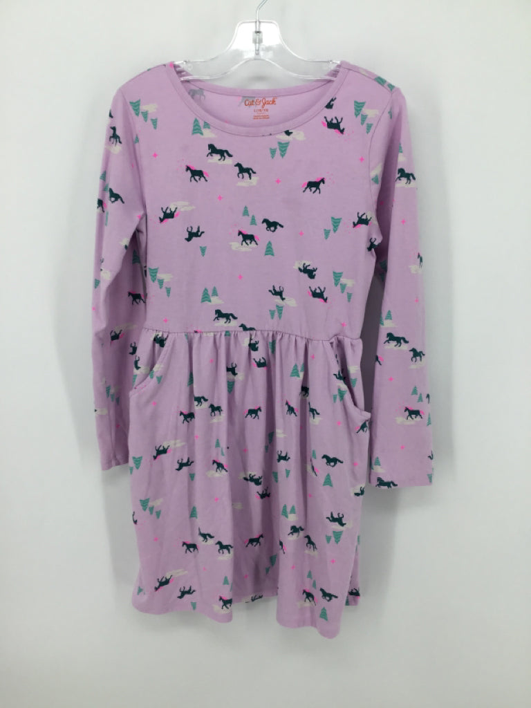 Cat & Jack Child Size 10 Purple Dress - girls