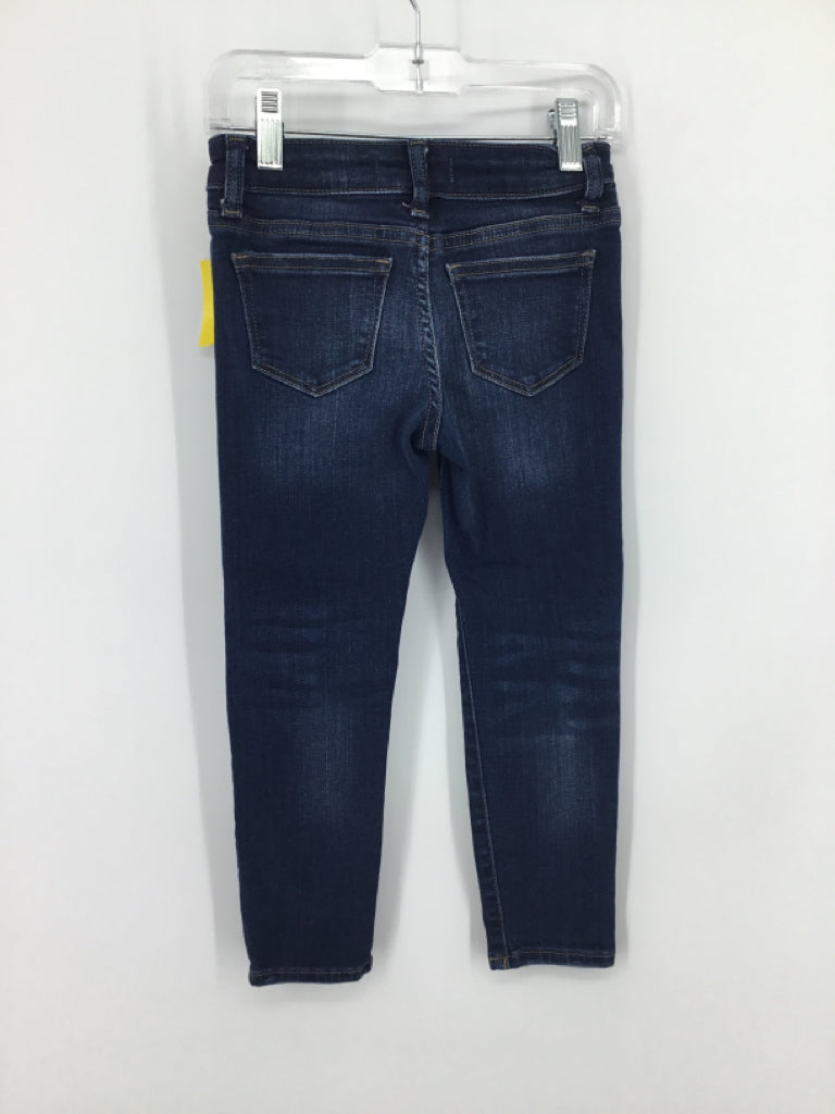 Warp + Weft Child Size 5 Blue Solid Jeans - boys