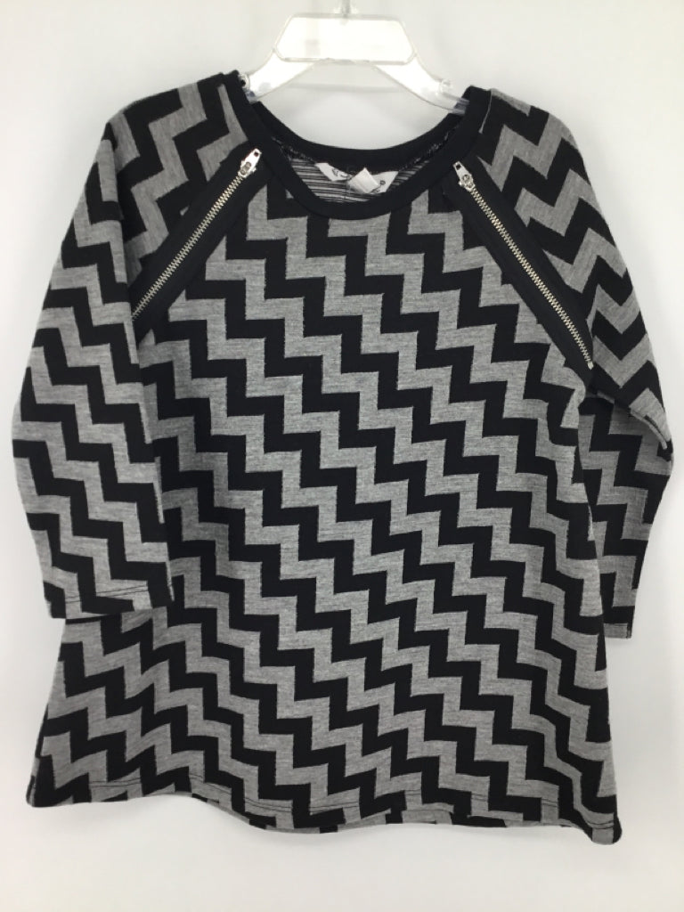 Pippa & Julie Child Size 7 Black Shirt - girls
