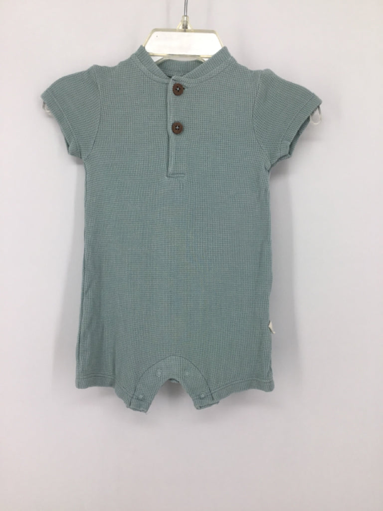Milkberry Child Size 0-3 Months Blue Solid Outfit - boys