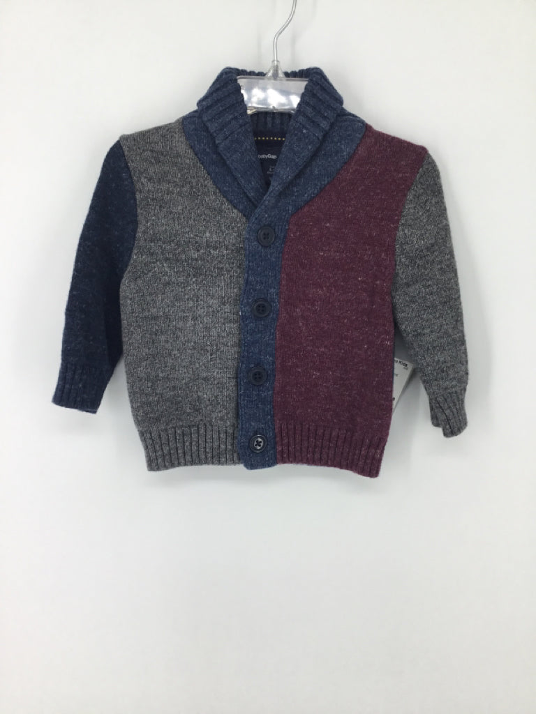 Baby Gap Child Size 6-12 Months Multi-Color Solid Sweater - boys