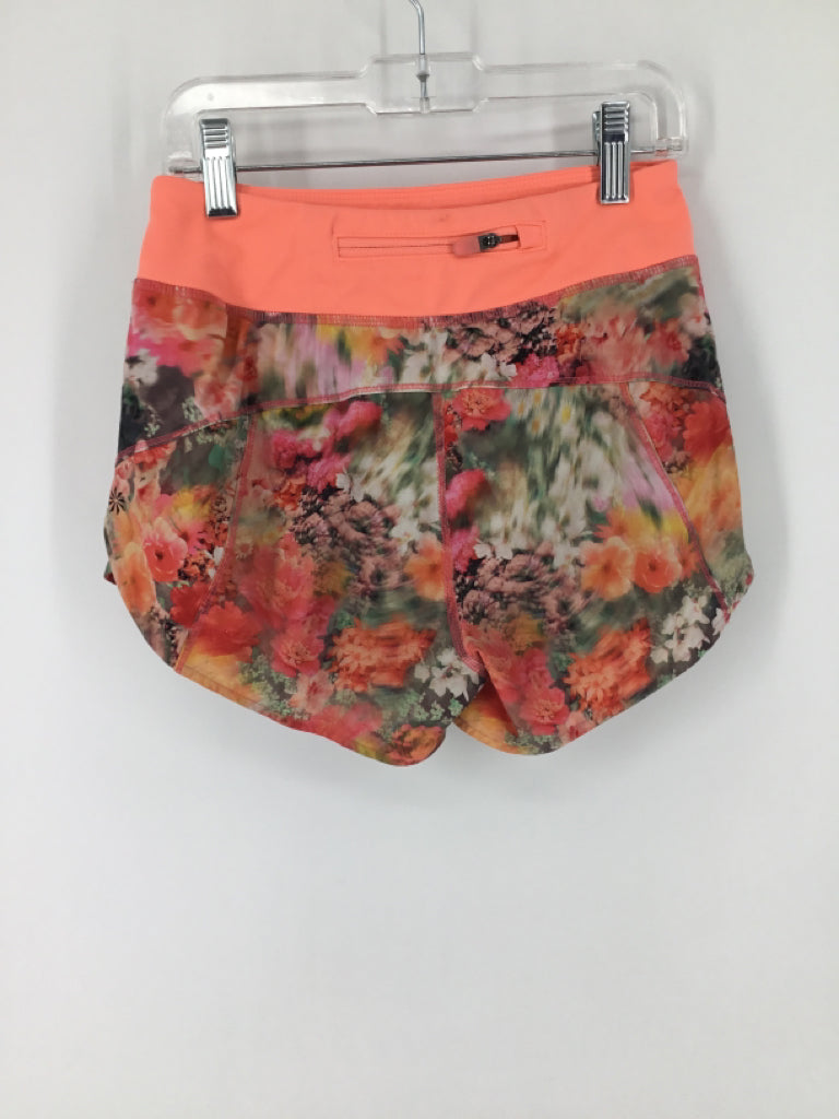Athleta Girl Child Size 7 Orange Shorts - girls