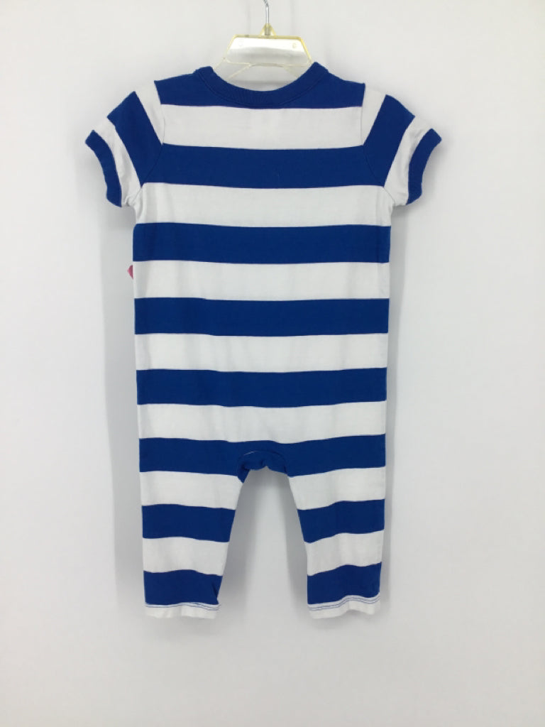 Hanna Andersson Child Size 12-18 Months Blue Stripe Outfit - boys