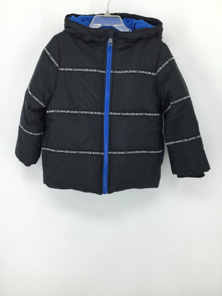 Calvin Klein Child Size 4 Black Solid Outerwear - boys