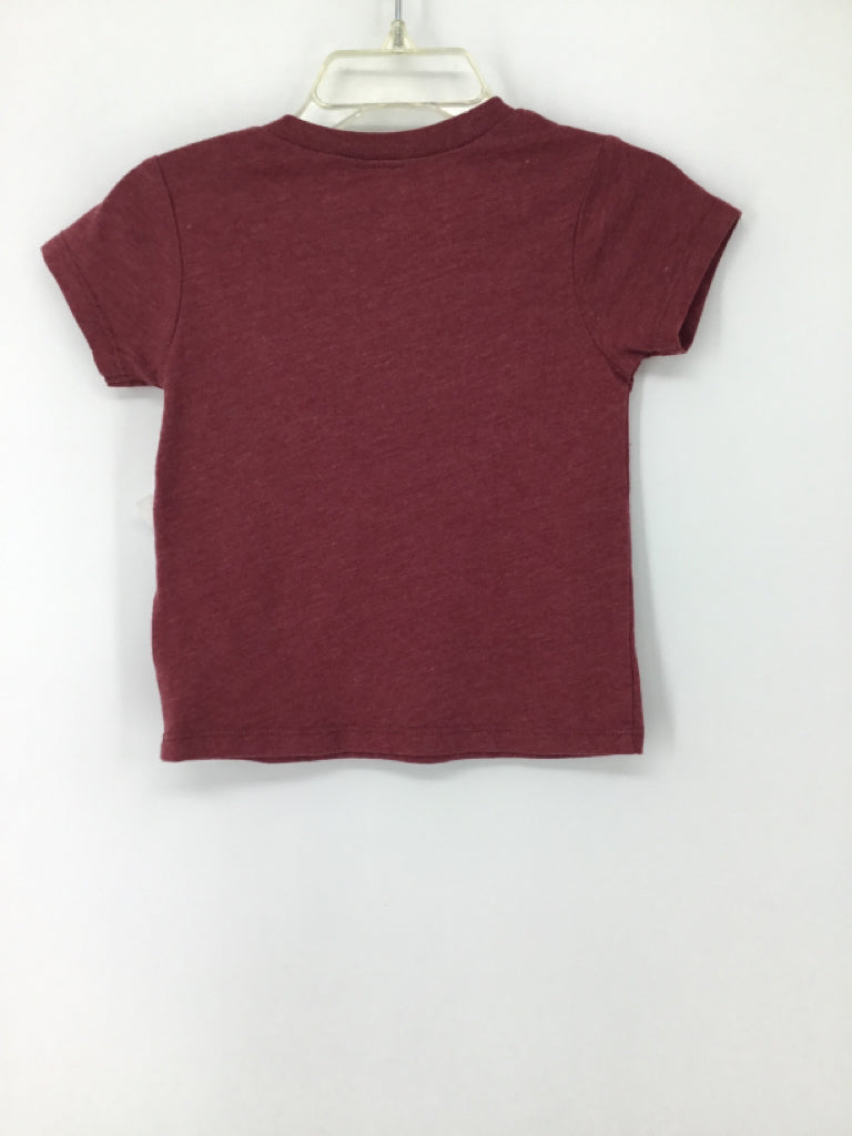 Kavio! Child Size 12 Months Burgundy Halloween T-Shirt