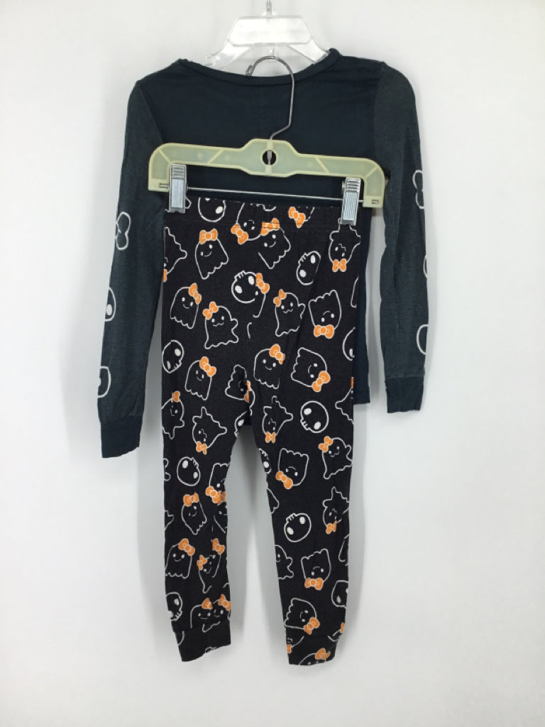 Hello Kitty Child Size 4 Gray Halloween Pajamas