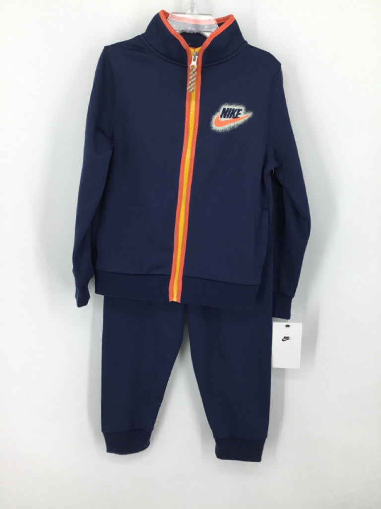 Nike Child Size 4 Navy Solid Outfit - boys