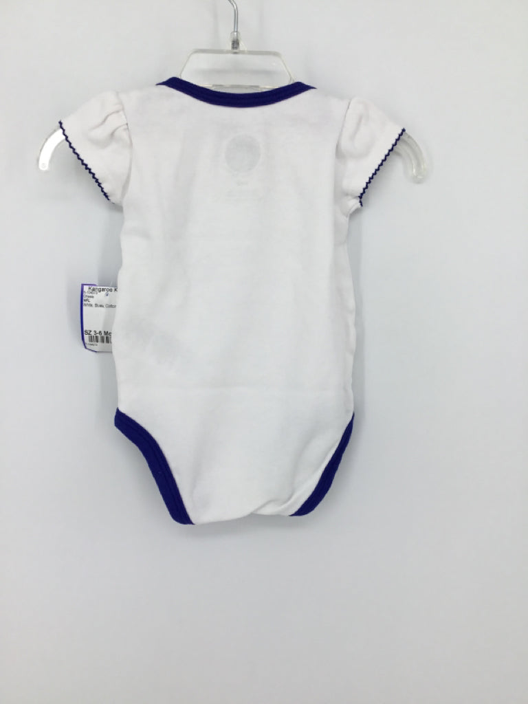NFL Child Size 3-6 Months White Onesie