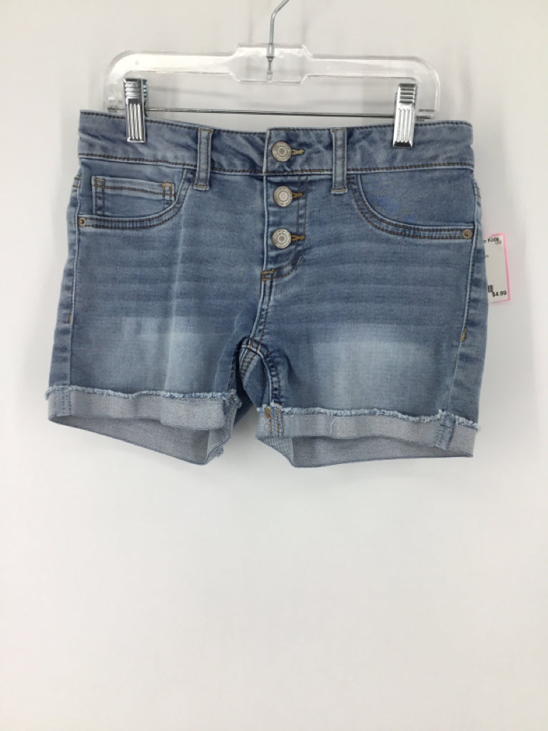 Hippie Girl Child Size 10 Blue Shorts - girls