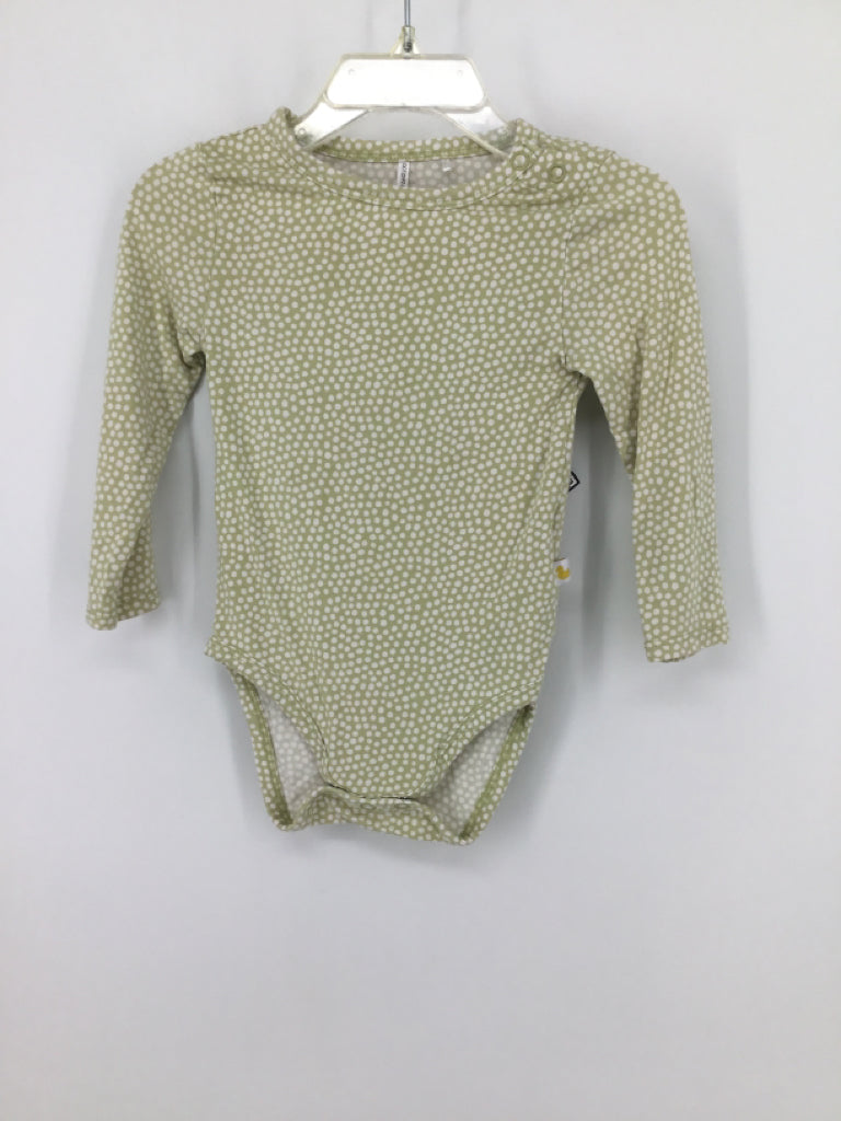 Parz by Posh Peanut Child Size 12-18 Months Green Onesie