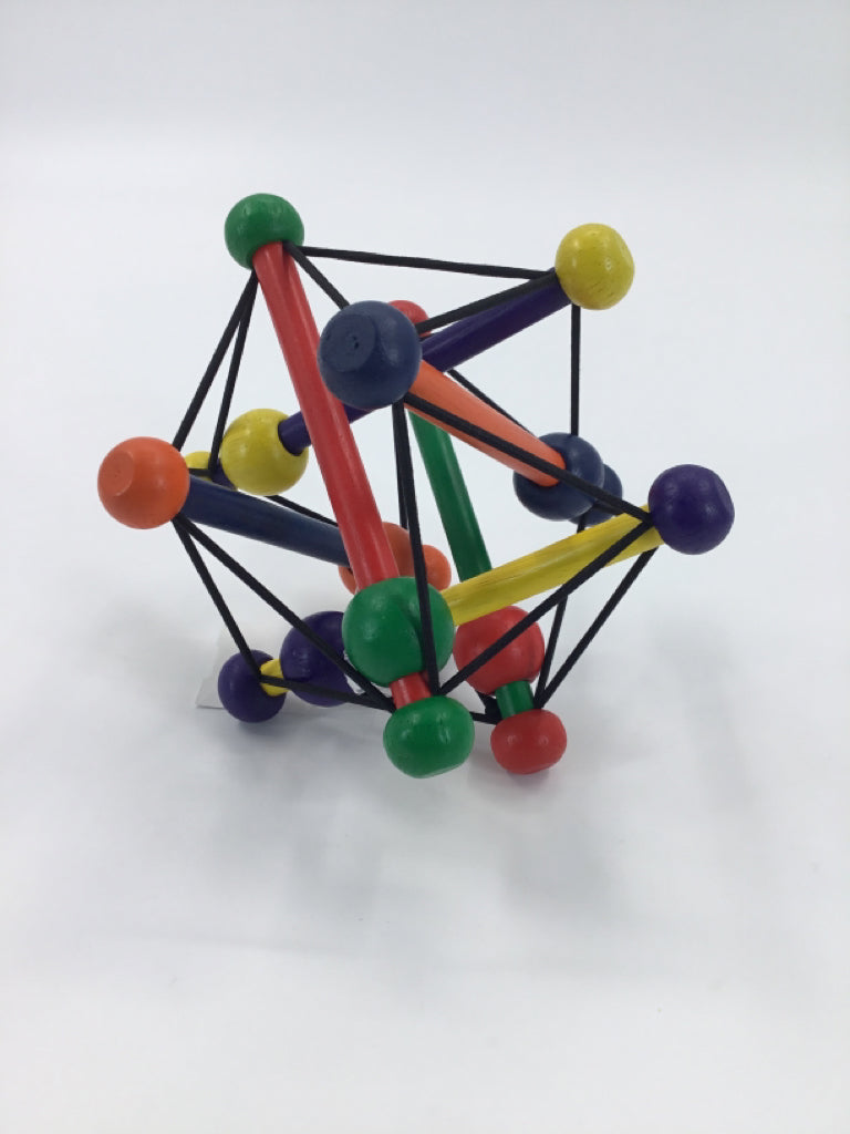 The Manhattan Toy Company Skwish Classic Rattle & Teether Grasping Activity Toy