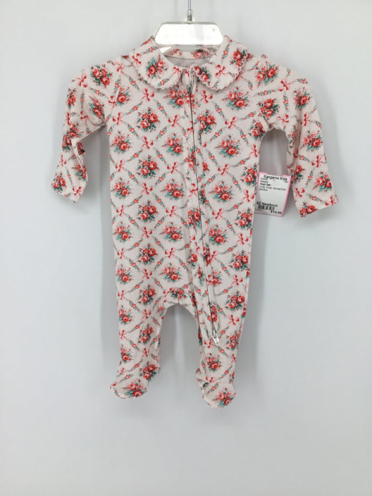Angel Dear Child Size Newborn Coral Sleepers