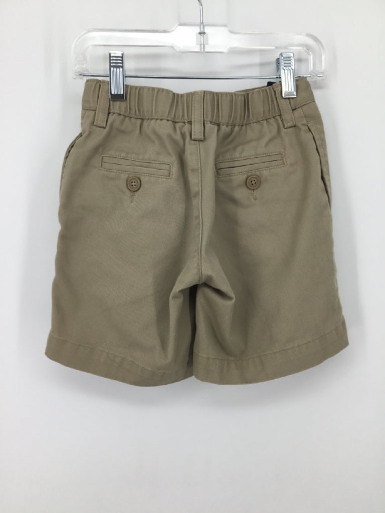 Lands' End Child Size 4 Tan Solid Shorts - boys