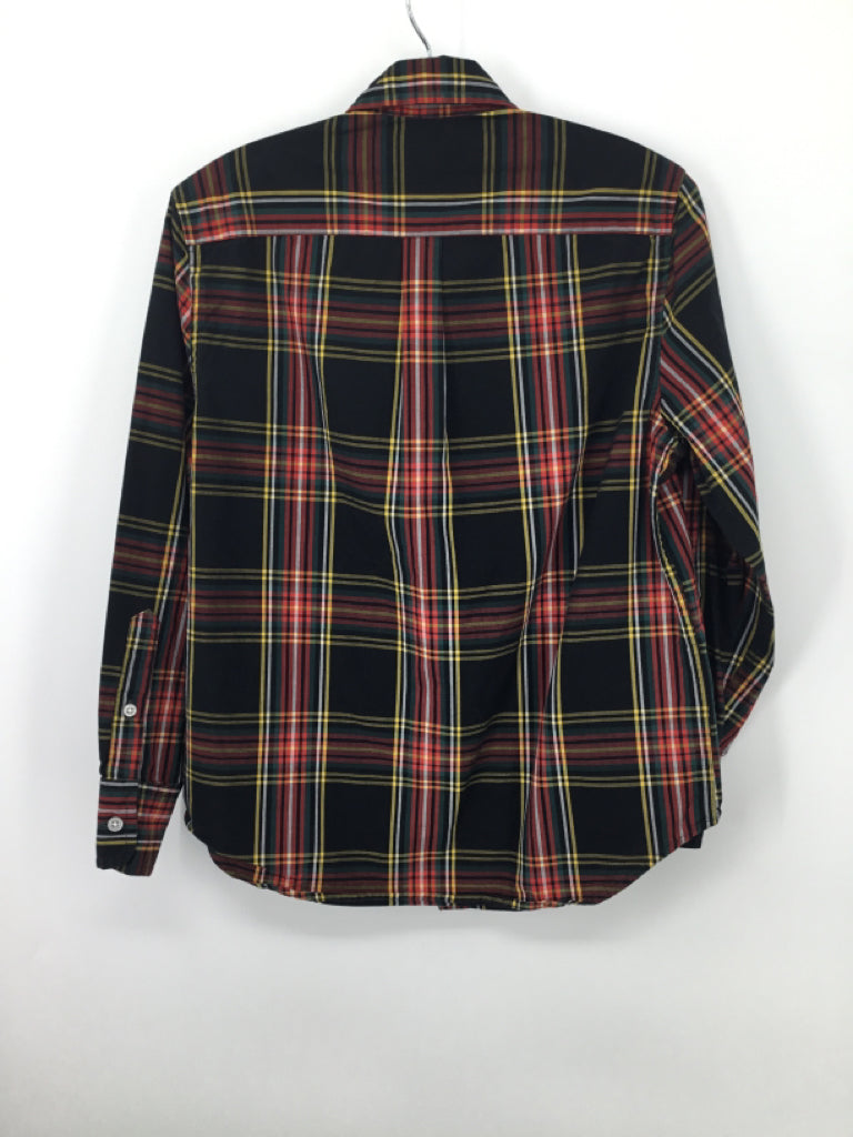 Crewcuts Child Size 10 Multi-Color Plaid Shirt - boys