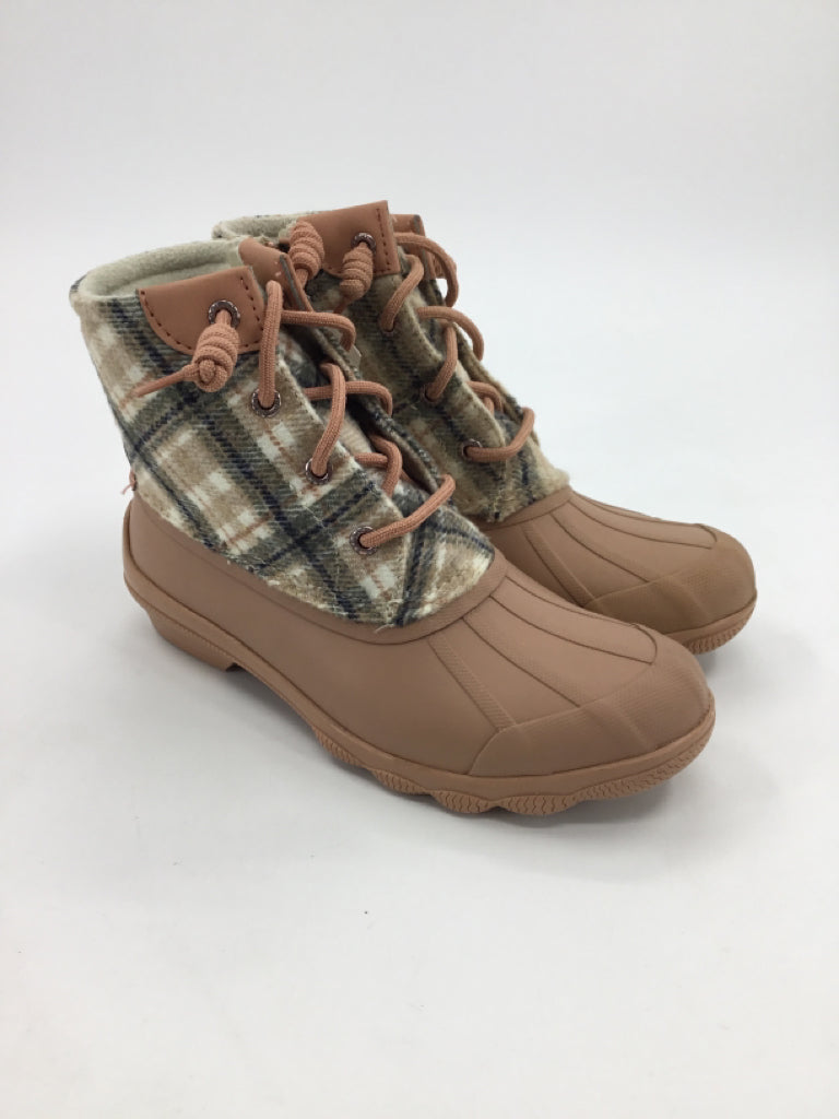 Sperry Child Size 5.5 Youth Pink Rain/Snow Boots