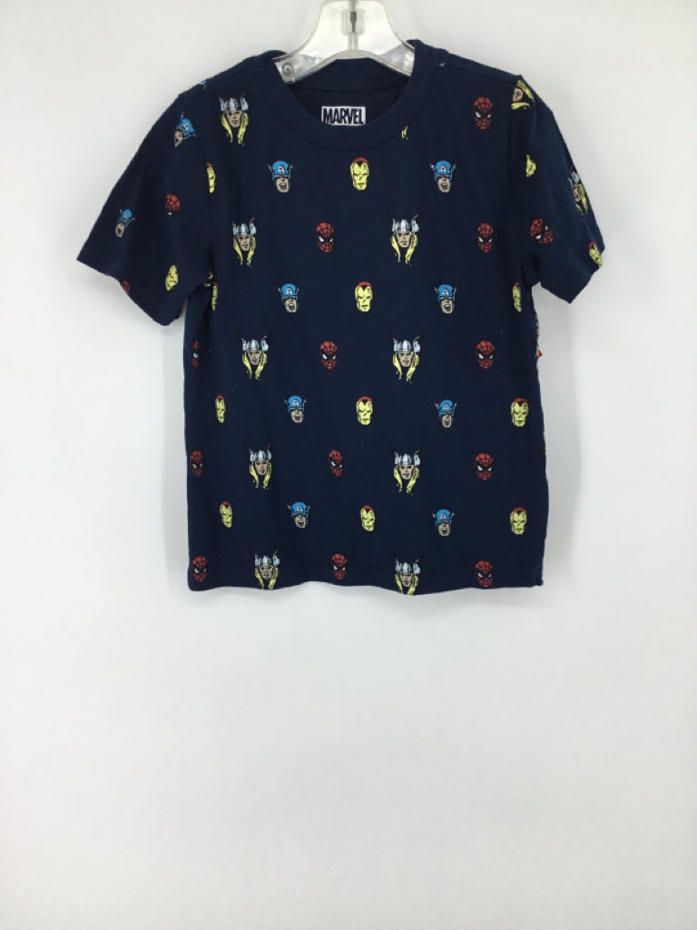 Marvel Child Size 5 Navy Character T-shirt - boys