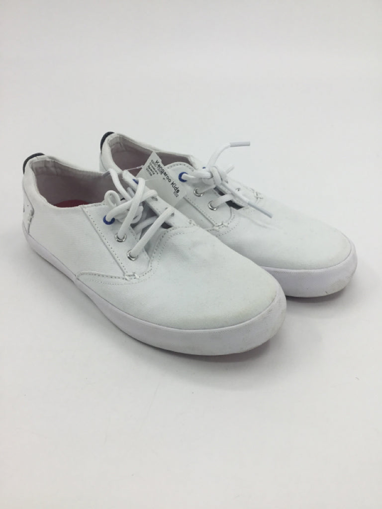 Sperry Child Size 3 Youth White Sneakers