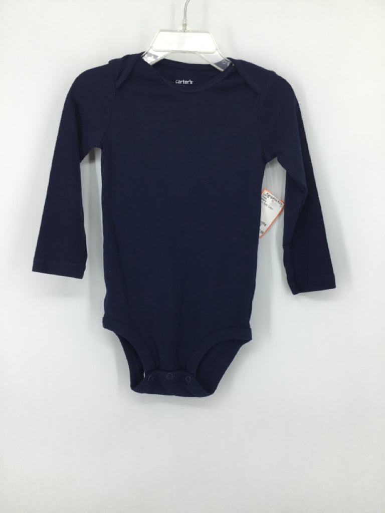 Carter's Child Size 24 Months Navy Onesie