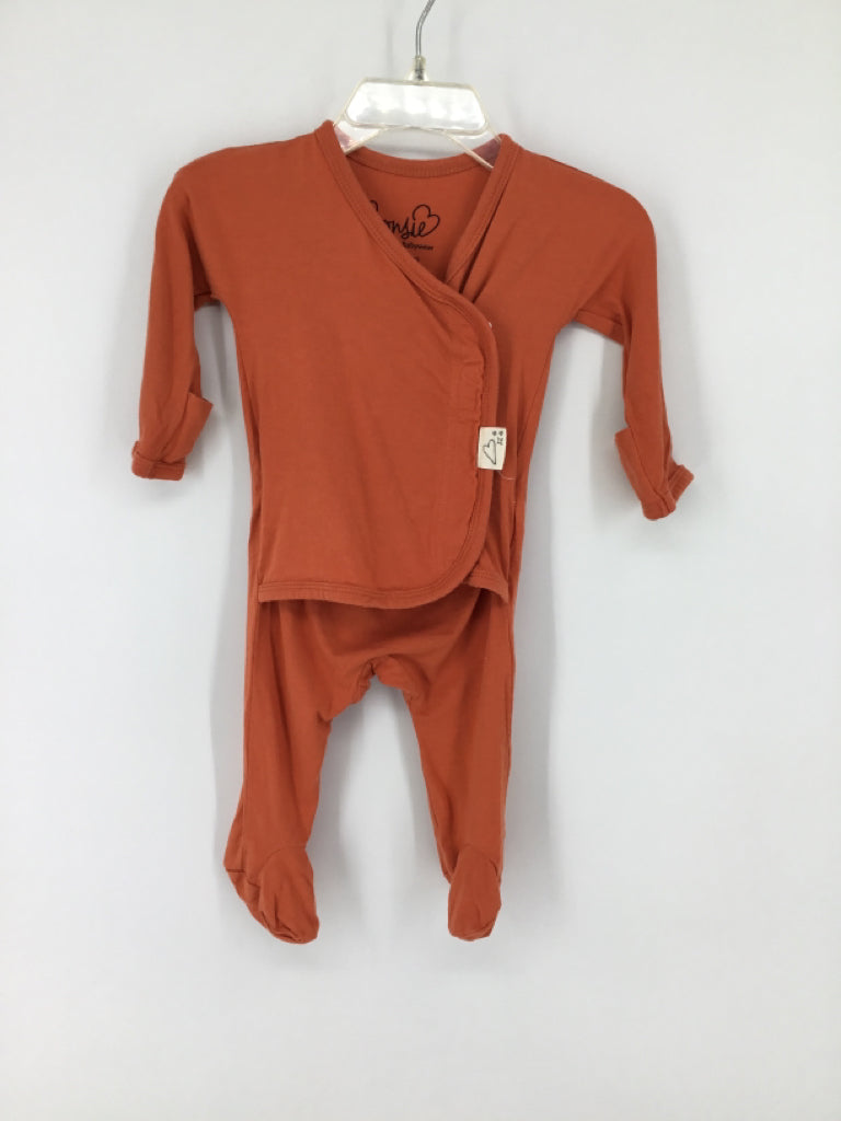 Bonsie Child Size 0-3 Months Orange Sleepers