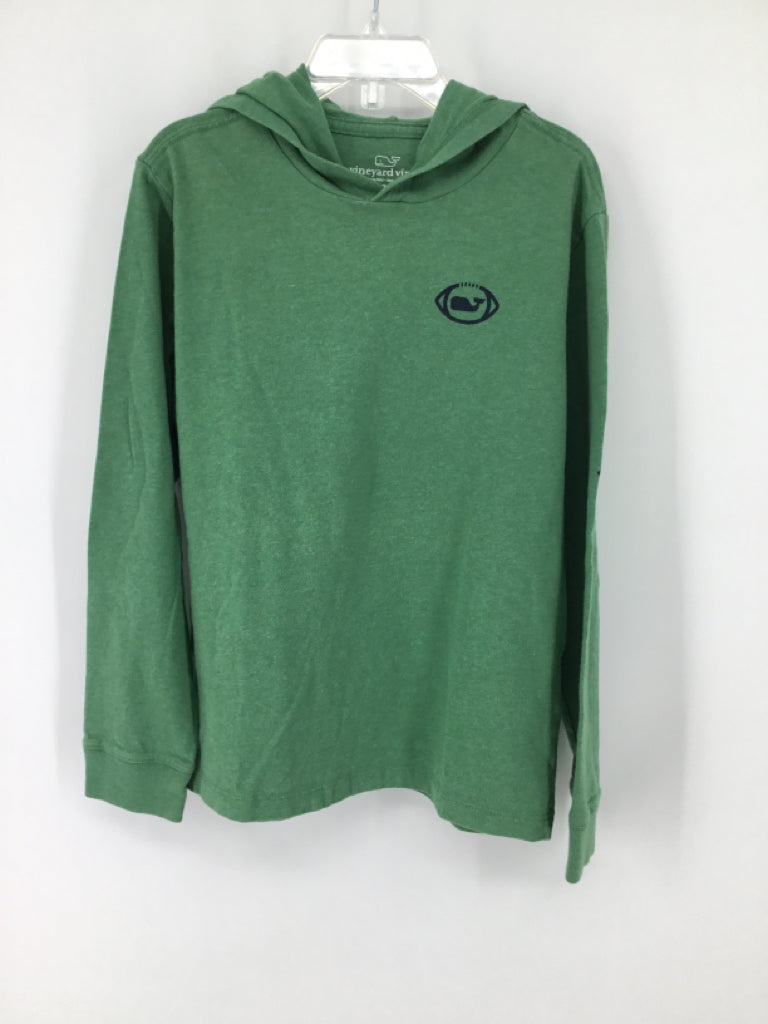 vineyard vines Child Size 7 Green screen printed Shirt - boys
